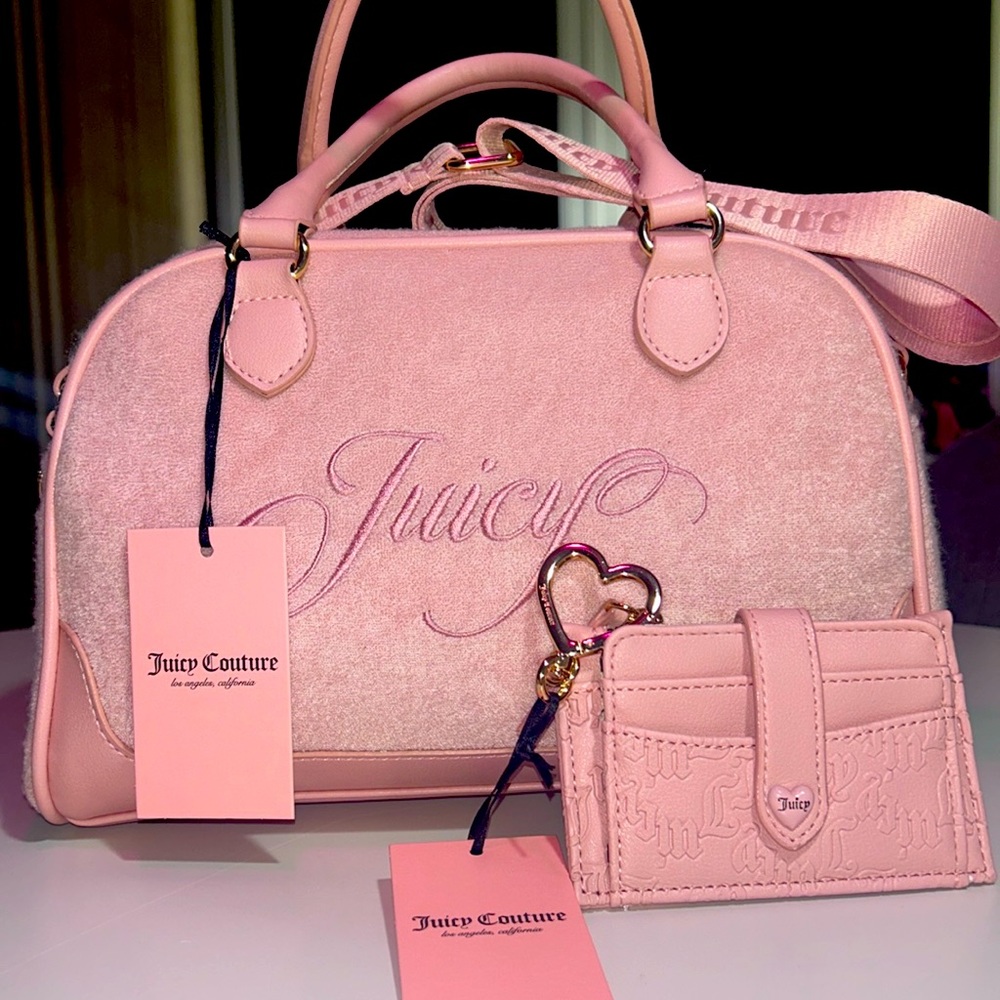 Juicy Couture Bowler Bag, wallet not included.